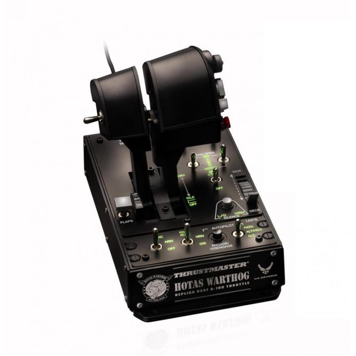 Thrustmaster HOTAS Warthog Dual Throttles Black USB Flight Simulator…