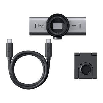 Logitech MX Brio webcam 3840 x 2160 Pixéis USB Grafite