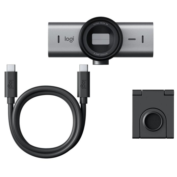 Logitech MX Brio webcam 3840 x 2160 Pixels USB Graphite