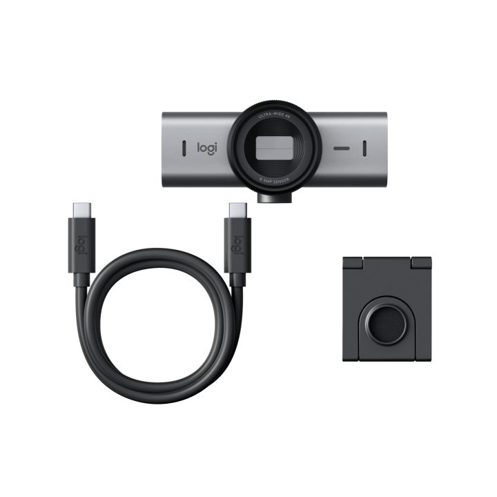 Logitech MX Brio webcam 3840 x 2160 Pixels USB Graphite