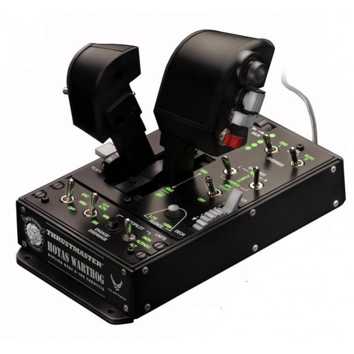 Thrustmaster HOTAS Warthog Dual Throttles Preto USB Simulador de Voo…