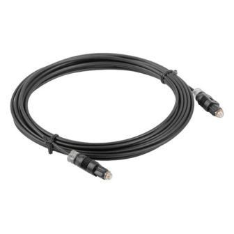 Lanberg Toslink Optical Digital Audio Cable 1m Black…