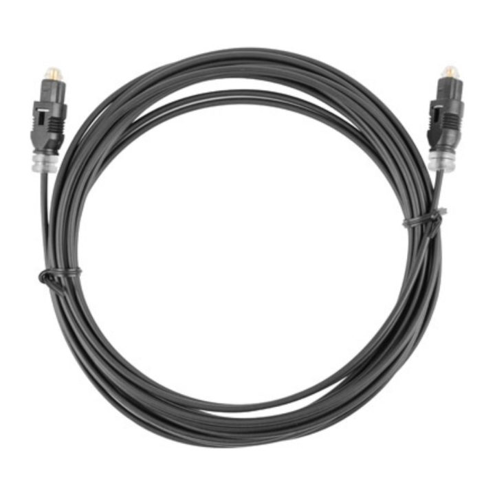 Lanberg Toslink Optical Digital Audio Cable 1m Black…