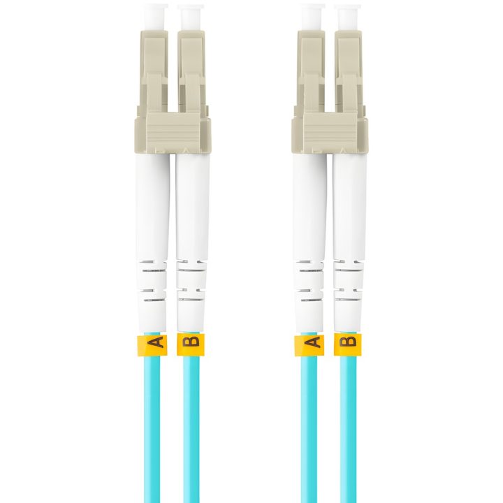 Lanberg LC/UPC Fiber Optic Patch Cable 2m Multi Duplex OM3 50/125…