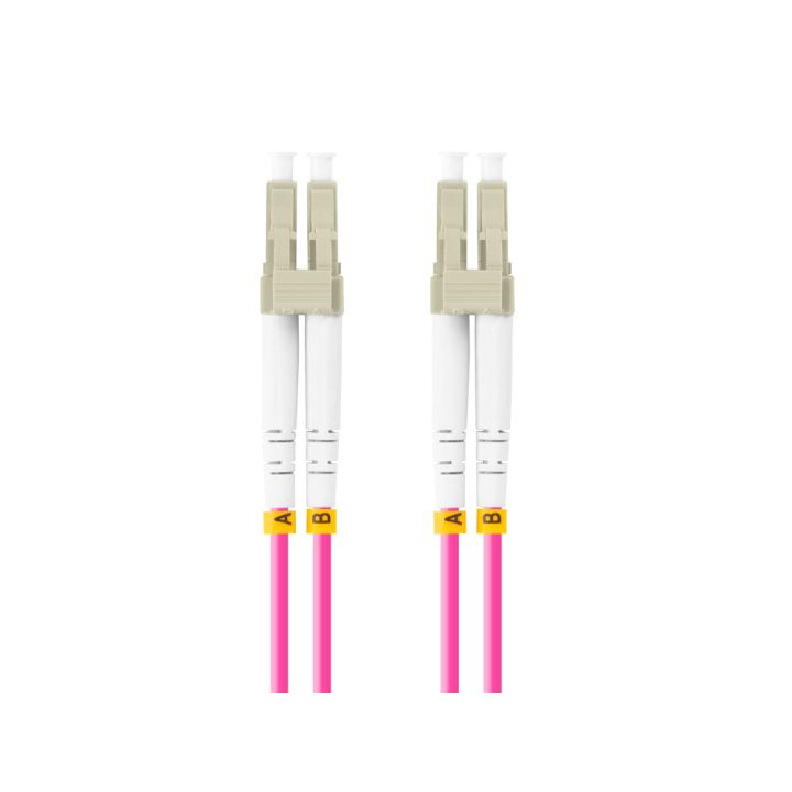 Latiguillo fibra optica lc-upc Lanberg 1m multi duplex OM4 50-125…