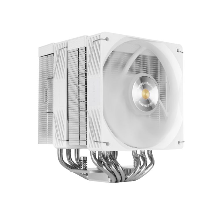 Mars Gaming MCPU-X26PRO Processador Arrefecedor de ar 12 cm Branco 1…