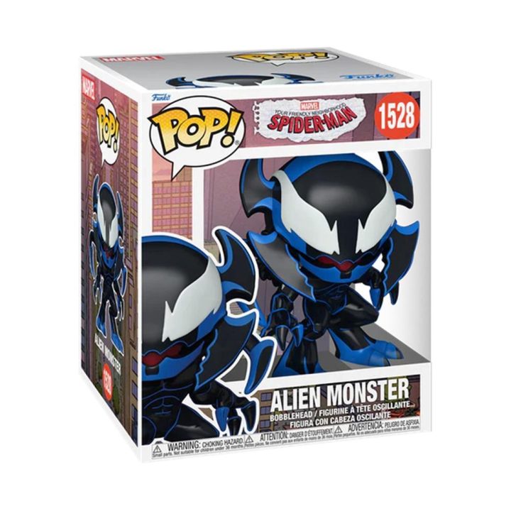 Funko Pop! Super Marvel – Your Friendly Neighborhood Spider-Man Alien…