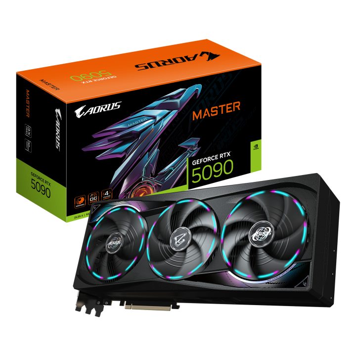 GIGABYTE AORUS GeForce RTX 5090 MASTER 32G Graphics Card
