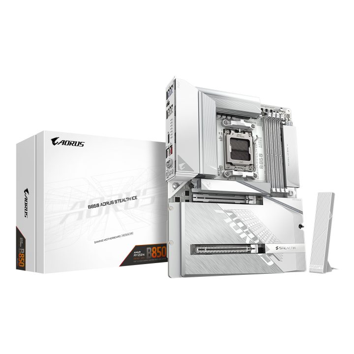 GIGABYTE B850 AORUS STEALTH ICE Motherboard