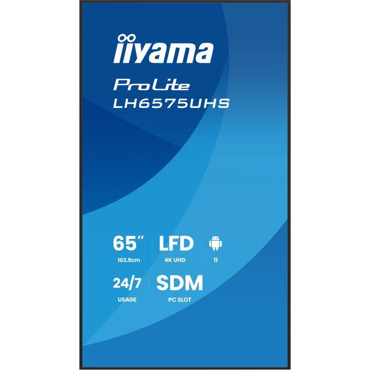 iiyama LH6575UHS-B2AG Signage Display Flat Panel for Digital Signage…