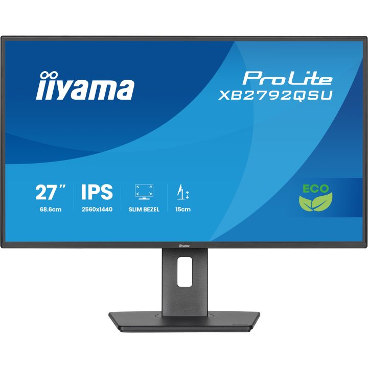 iiyama ProLite XB2792QSU-B1 PC Monitor 27" 2560 x 1440 Pixels Quad HD…
