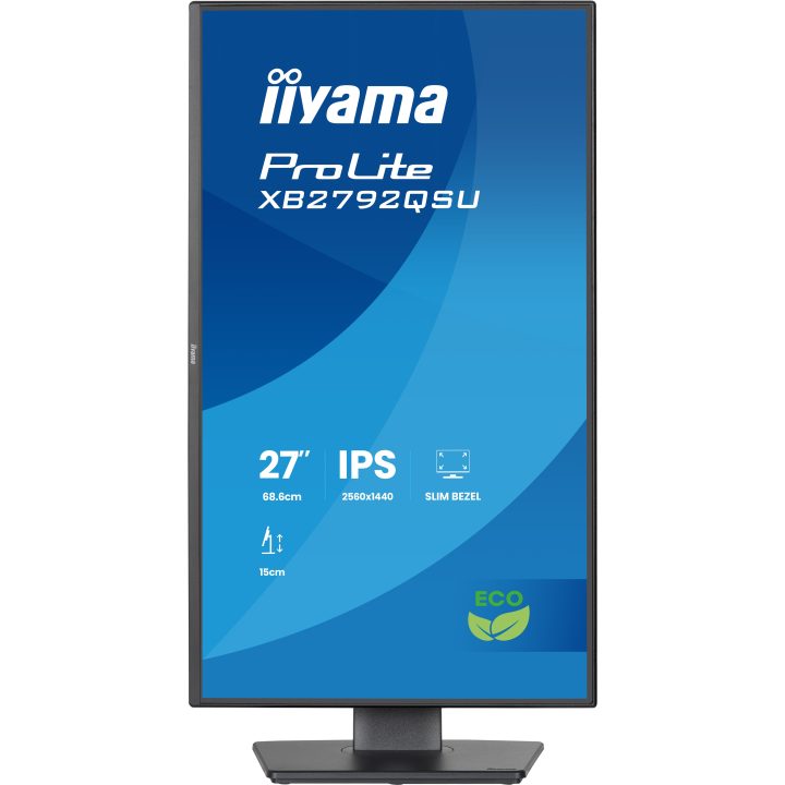 iiyama ProLite XB2792QSU-B1 ecrã para PC 27" 2560 x 1440 Pixéis Quad…