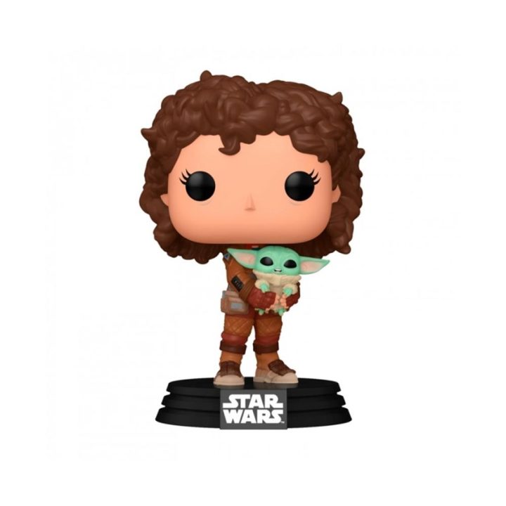 Funko Pop! The Mandalorian Peli Motto with Grogu
