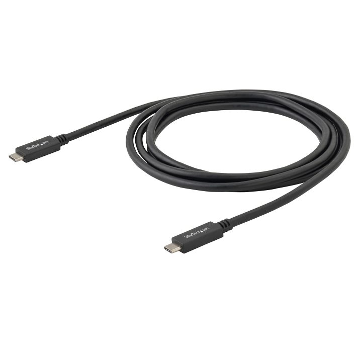 StarTech.com 2m USB-C USB 3.0 (5Gbps) Certified Cable with Power…