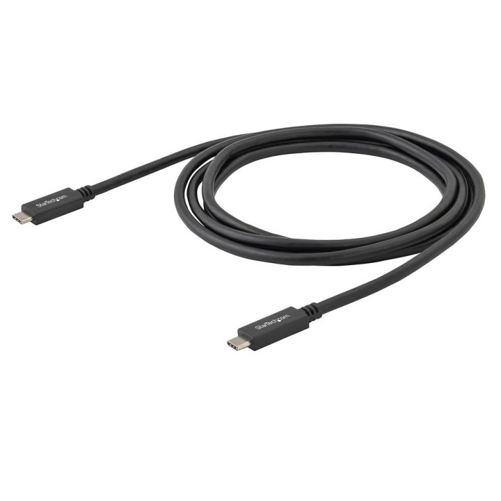 StarTech.com 2m USB-C USB 3.0 (5Gbps) Certified Cable with Power…