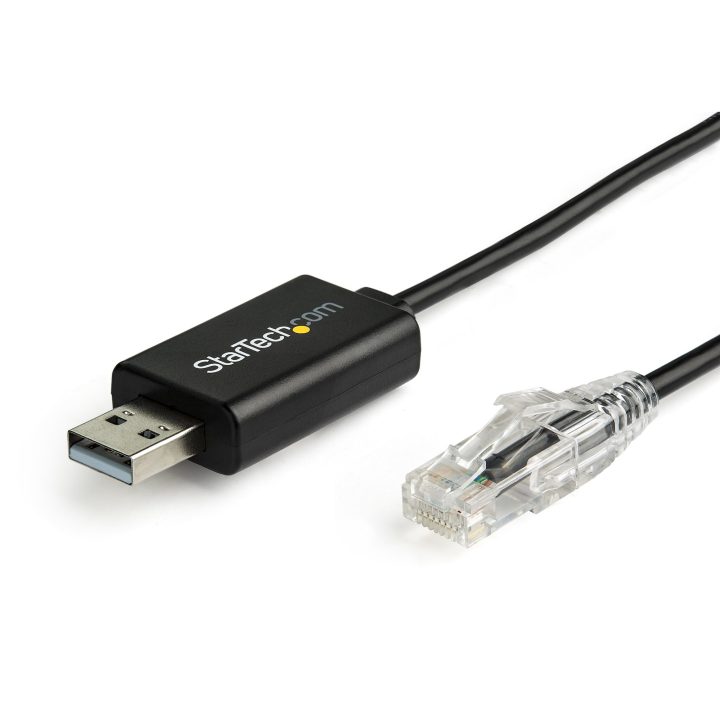StarTech.com Cabo de Consola Rollover de 1,8 m para Cisco - USB a RJ45