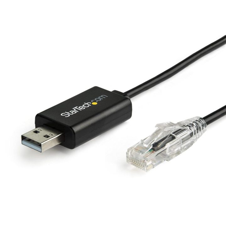 StarTech.com Cabo de Consola Rollover de 1,8 m para Cisco - USB a RJ45