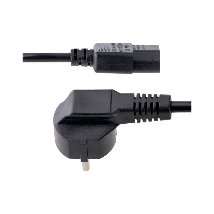 StarTech.com 1m (3 ft) Computer Power Cable, 18AWG, EU Schuko to C13…