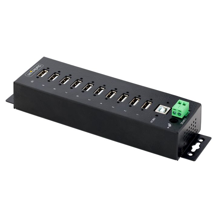 StarTech.com Hub Concentrador USB 2.0 de 10 Portas - Hub USB…