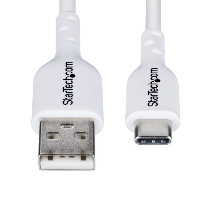 StarTech.com Cable de Carga USB-A a USB-C Blanco de 2m - Cable de…