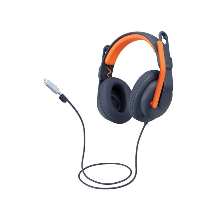 Logitech Zone Learn auscultadores de arco com cabo