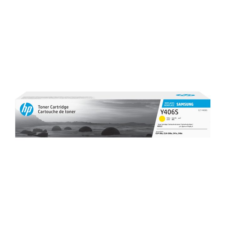 Samsung Cartucho de Tóner Original HP CLT-Y406S amarelo