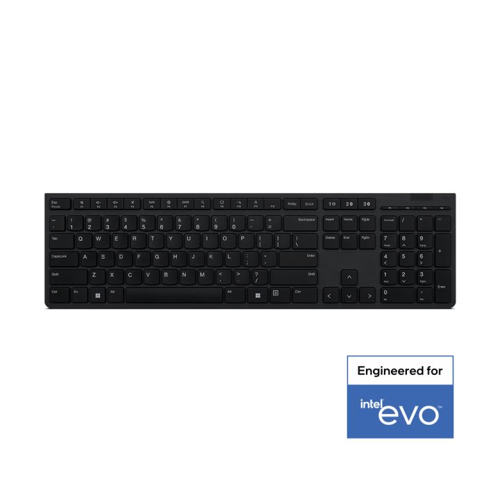 Lenovo 4Y41K04031 teclado Oficina RF Wireless + Bluetooth Inglés de…