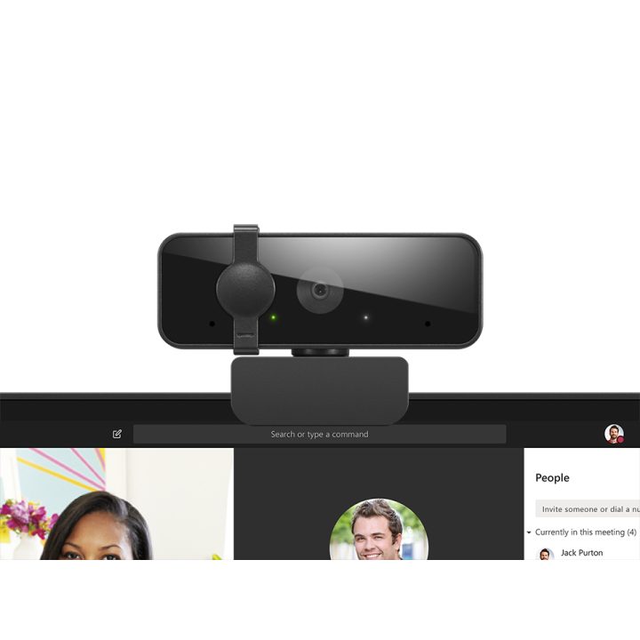 Lenovo 310 câmara web 1920 x 1080 Pixéis USB 2.0 Preto
