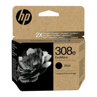 HP Cartucho de Tinta Original EvoMore 308e negra