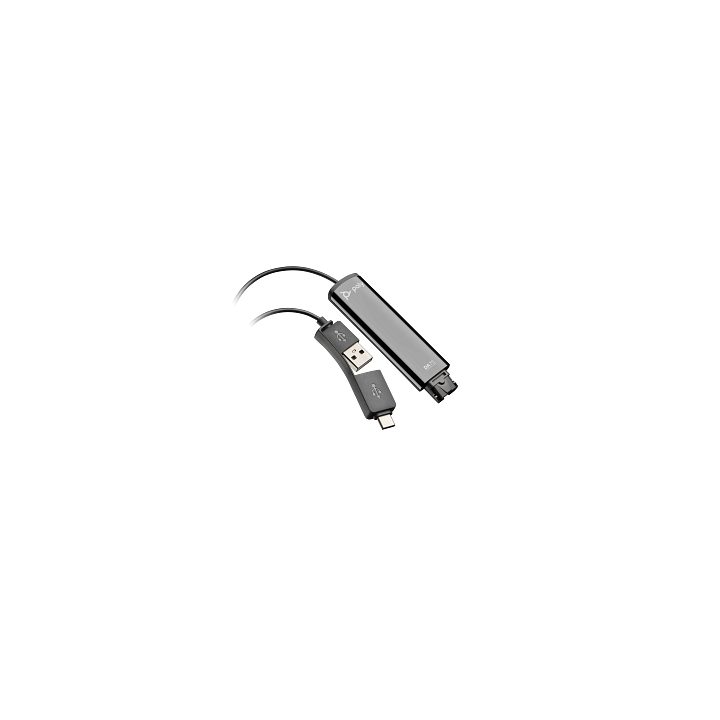 HP Poly Black Poly DA75 USB to QD Adapter TAA Compliant
