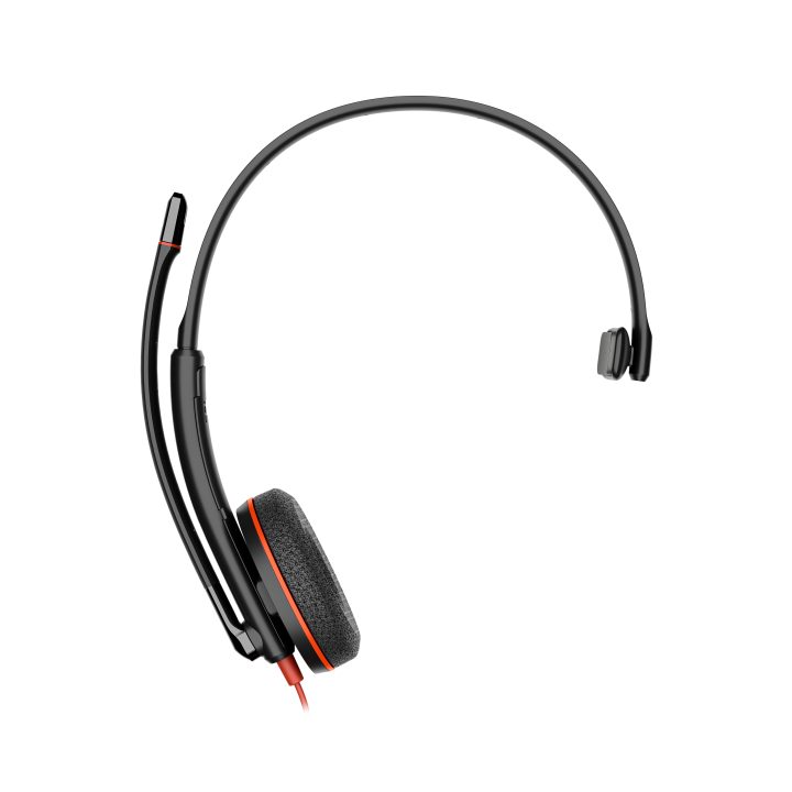 Poly Blackwire 3210 Monaural auriculares de diadema con cable