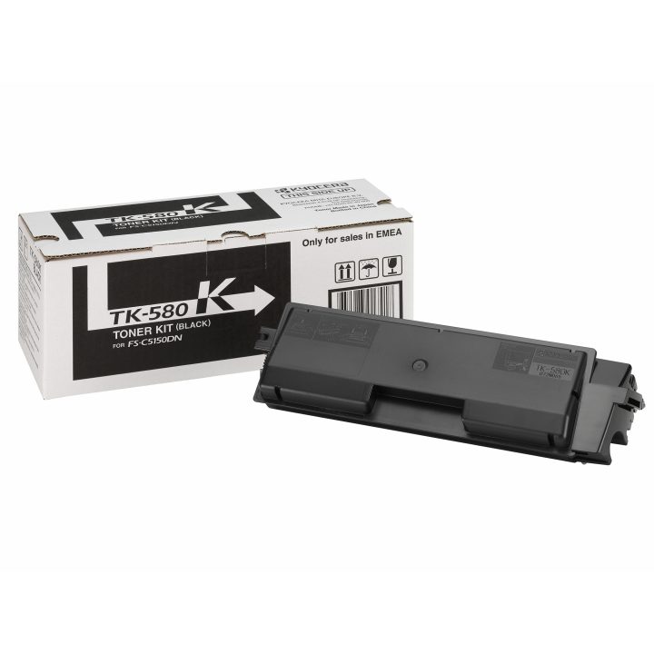 KYOCERA TK-580K cartucho de toner 1 unidade(s) Original Preto