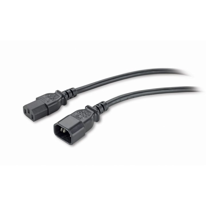 APC C13/C14 2.5m Preto 2,4 m IEC C14 C13 acoplador