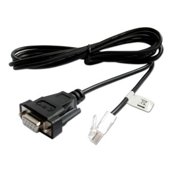 APC AP940-0625A Gender Changer for DB9 RJ45 Cable Black