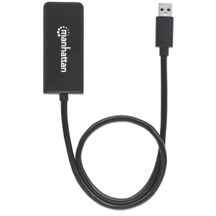 Manhattan 152259 USB Graphics Adapter Black