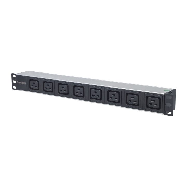 Intellinet 163613 Power Distribution Unit (PDU) 8 AC Outlets 1U…