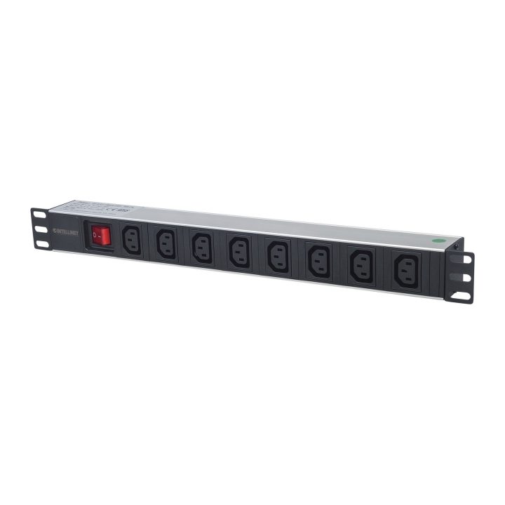 Intellinet 163620 Power Distribution Unit (PDU) 8 AC Outlets 1U…