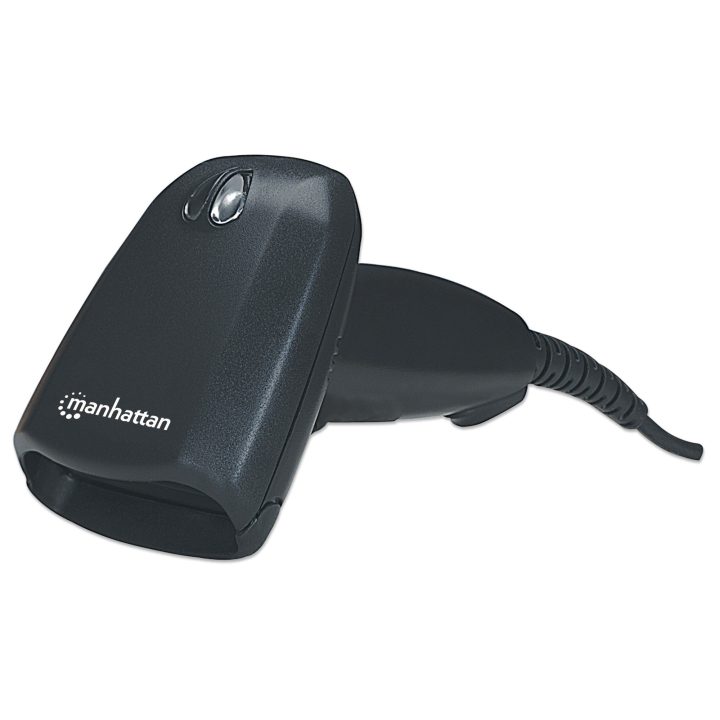 Manhattan Long-Range Contact CCD Scanner, Handheld, USB, 500 mm Read…