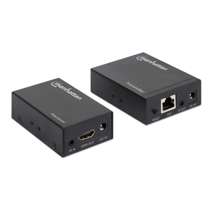 Kit extensor HDMI 1080p por Ethernet Manhattan, até 50 m com um único…