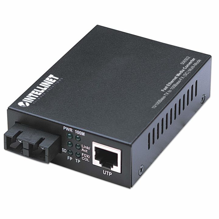 Intellinet Conversor de Meios Fast Ethernet