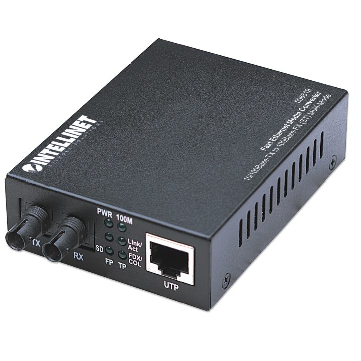 Intellinet 506519 convertidor de medio 100 Mbit/s 1310 nm Multimodo…