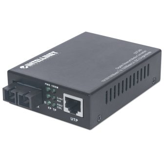 Intellinet 507349 1000 Mbit/s 1310 nm Single-mode Media Converter…