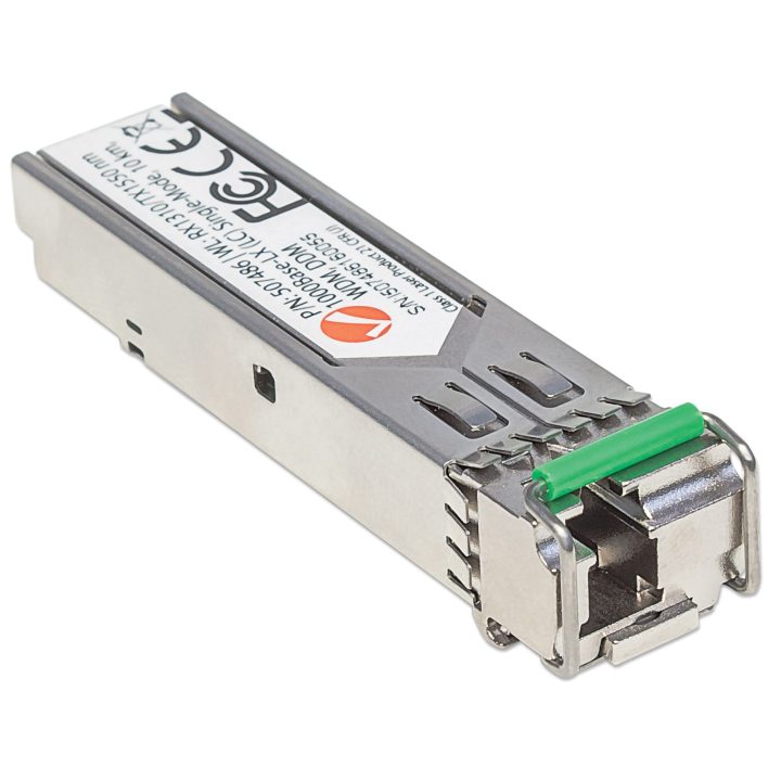 Módulo transceptor de rede SFP WDM bidirecional Gigabit Intellinet…