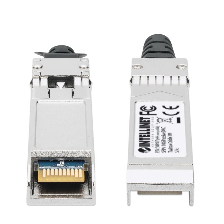 Intellinet 508407 Fiber Optic and InfiniBand Cable 1 m SFP+ Black…