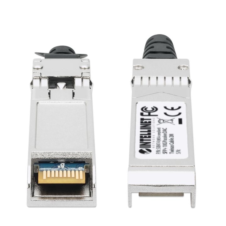 Intellinet 508414 Fiber Optic and InfiniBand Cable 2 m SFP+ Black…