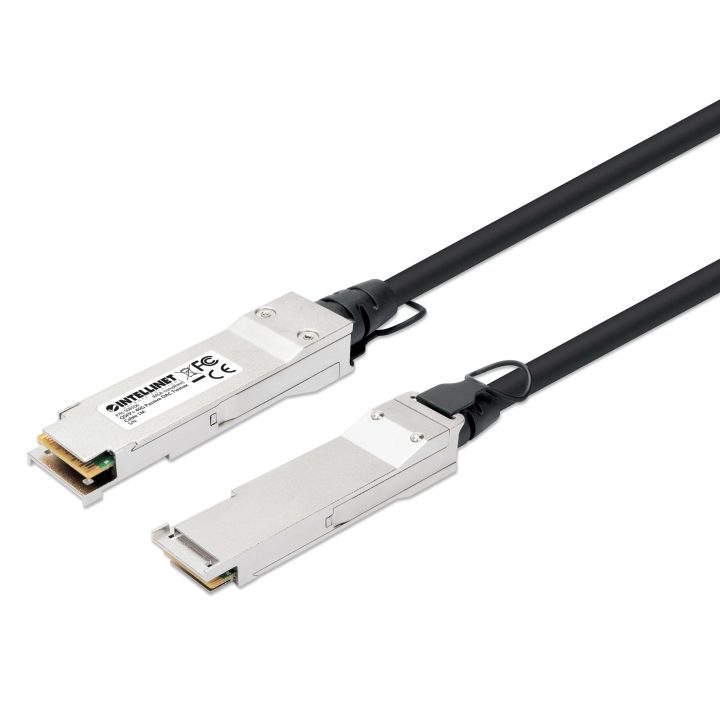 Intellinet 508506 Cabo de fibra óptica e InfiniBand 1 m QSFP+ Preto…