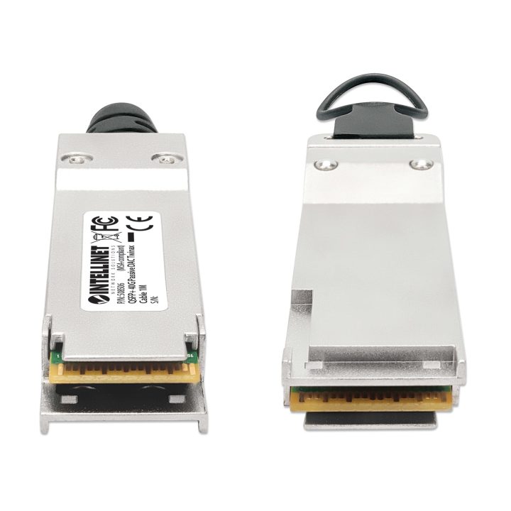 Intellinet 508506 Cabo de fibra óptica e InfiniBand 1 m QSFP+ Preto…