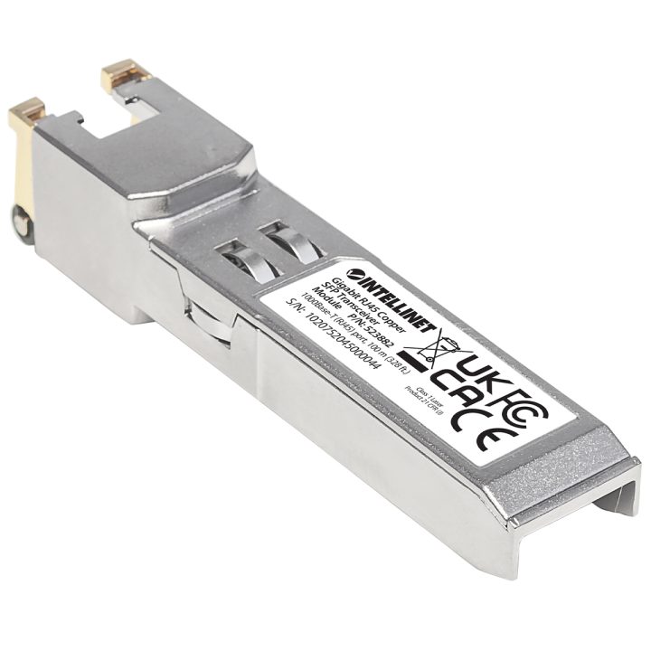 Intellinet SFP RJ45 Gigabit Network Transceiver Module, 1000Base-T…