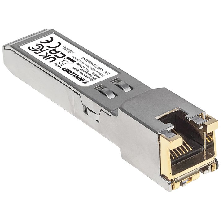 Intellinet SFP RJ45 Gigabit Network Transceiver Module, 1000Base-T…