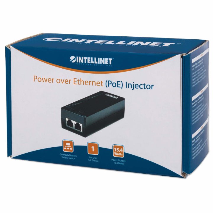 Intellinet Injetor Power over Ethernet (PoE), 1 porta, 48V DC…